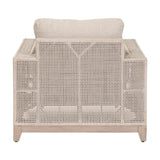 Modern European furniture - Flat Rope Outdoor Sofa Chair - www.oroa.com