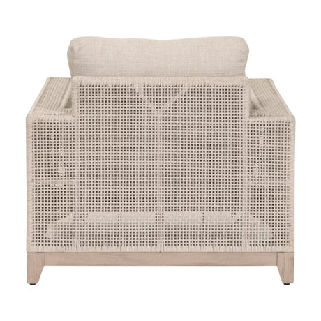 Modern European furniture - Flat Rope Outdoor Sofa Chair - www.oroa.com