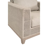 Modern European furniture - Flat Rope Outdoor Sofa Chair - www.oroa.com
