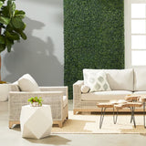 Modern European furniture - Flat Rope Outdoor Sofa Chair - www.oroa.com