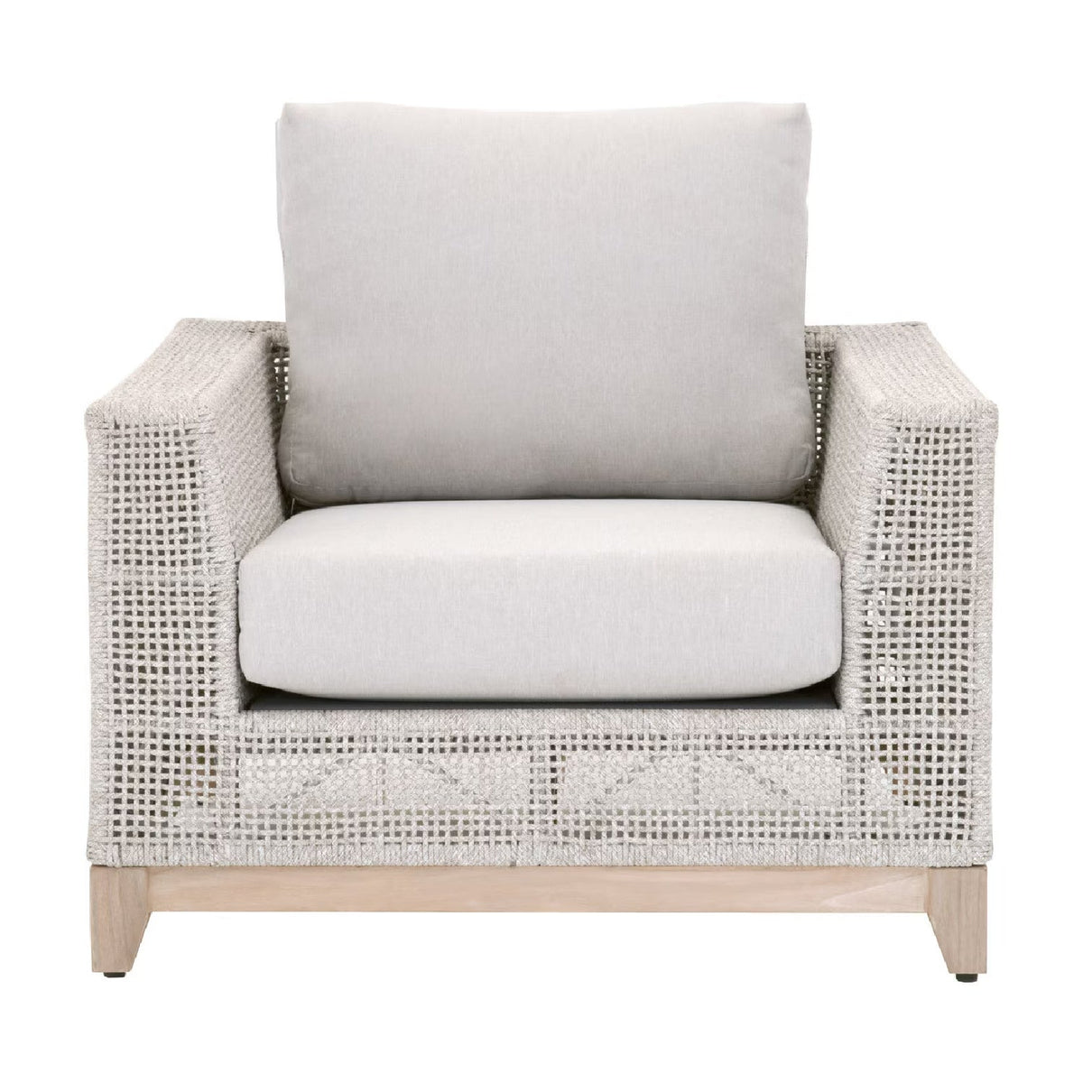 Modern European furniture - Flat Rope Outdoor Sofa Chair - www.oroa.com