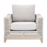 Modern European furniture - Flat Rope Outdoor Sofa Chair - www.oroa.com