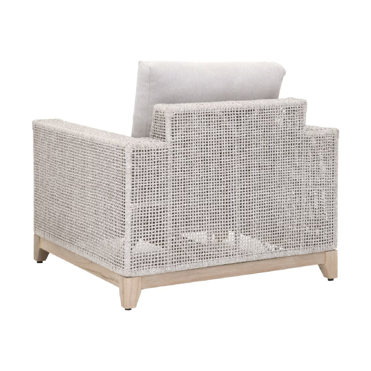 Modern European furniture - Flat Rope Outdoor Sofa Chair - www.oroa.com
