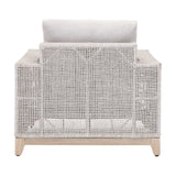 Modern European furniture - Flat Rope Outdoor Sofa Chair - www.oroa.com