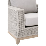 Modern European furniture - Flat Rope Outdoor Sofa Chair - www.oroa.com