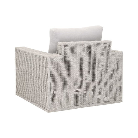 Flat Rope Outdoor Swivel Chair | Living Essentials Tropez