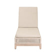 Modern European furniture - Beige Woven Rope Outdoor Chaise Lounge - www.oroa.com