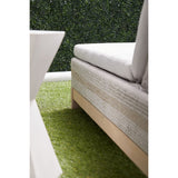 Modern European furniture - Taupe Stripes Outdoor Chaise Lounge - www.oroa.com