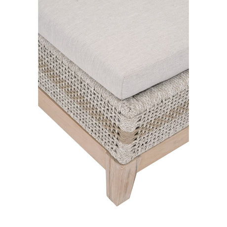 Modern European furniture - Taupe Stripes Outdoor Chaise Lounge - www.oroa.com