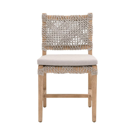 Modern European furniture - Interlaced Flat Rope Dining Chairs (2) - www.oroa.com