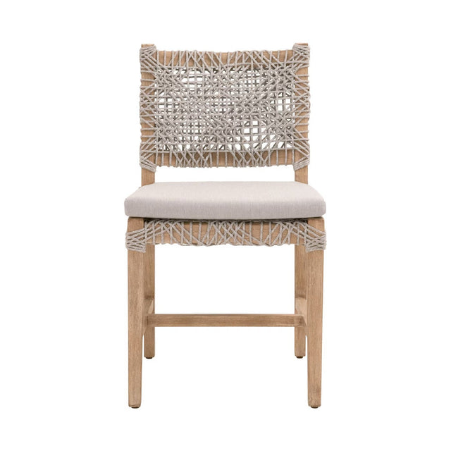 Modern European furniture - Interlaced Flat Rope Dining Chairs (2) - www.oroa.com