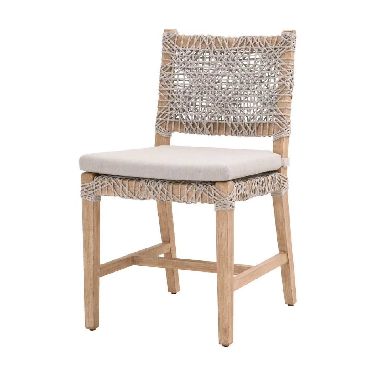 Modern European furniture - Interlaced Flat Rope Dining Chairs (2) - www.oroa.com