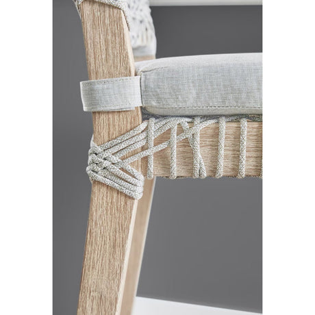Modern European furniture - Interlaced Flat Rope Counter Stool - www.oroa.com