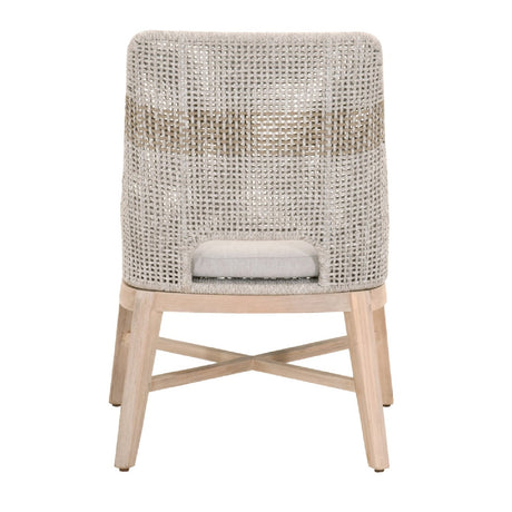 Modern European furniture - Taupe Rope Outdoor Dining Chairs (2) - www.oroa.com