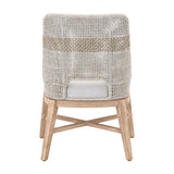 Modern European furniture - Taupe Stripe Rope Dining Chairs (2) - www.oroa.com