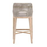 Modern European furniture - Taupe Stripe Rope Bar Stool - www.oroa.com