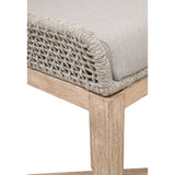 Modern European furniture - Taupe Stripe Rope Counter Stool - www.oroa.com