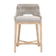 Modern European furniture - Taupe Stripe Rope Counter Stool - www.oroa.com