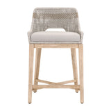 Modern European furniture - Taupe Stripe Rope Counter Stool - www.oroa.com