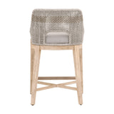 Modern European furniture - Taupe Stripe Rope Counter Stool - www.oroa.com