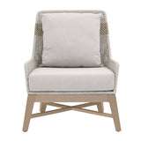 Modern European furniture - Taupe Rope Outdoor Club Chair - www.oroa.com