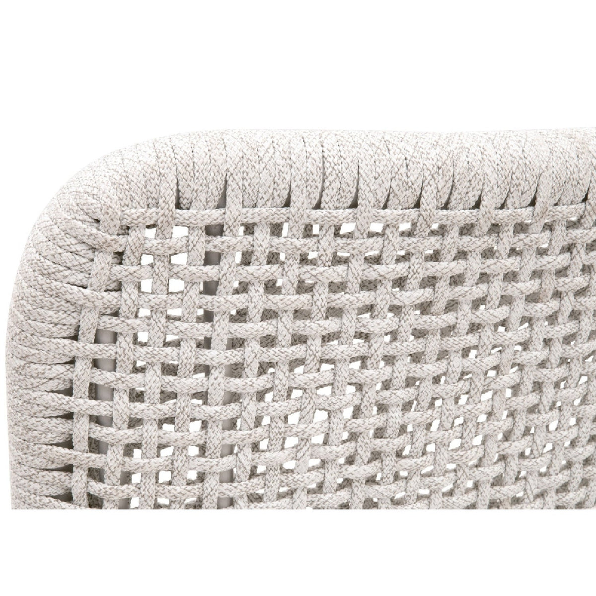 Modern European furniture - White Flat Rope Counter Stool - www.oroa.com