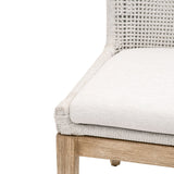 Modern European furniture - White Speckle Rope Dining Chairs (2) - www.oroa.com