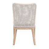 Modern European furniture - White Speckle Rope Dining Chairs (2) - www.oroa.com