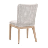 Modern European furniture - White Speckle Rope Dining Chairs (2) - www.oroa.com