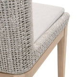 Modern European furniture - White Rope Outdoor Dining Chairs (2) - www.oroa.com