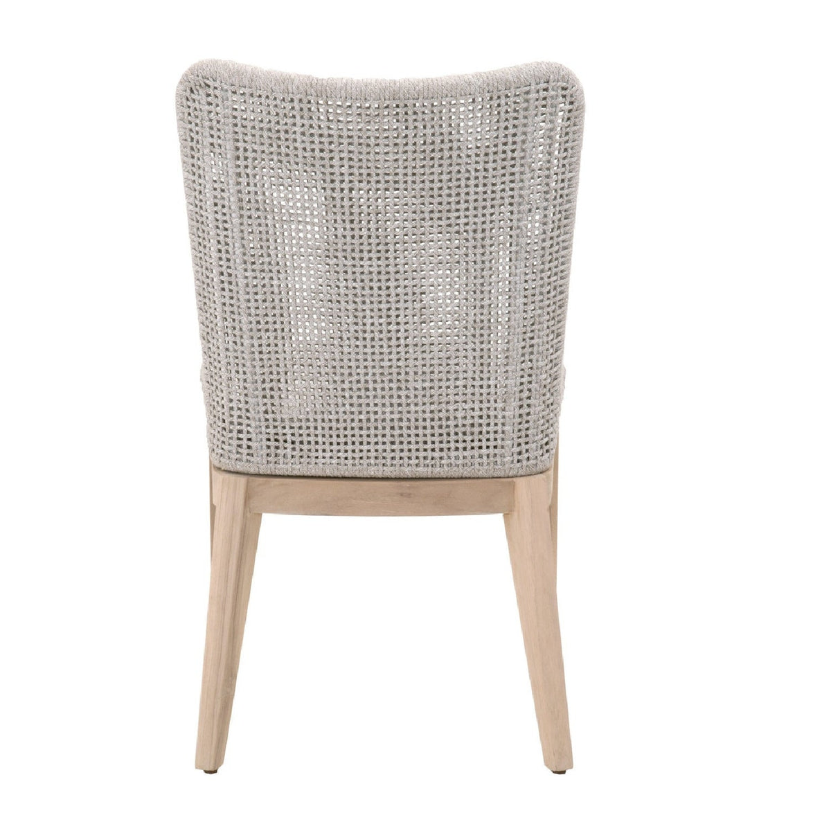 Modern European furniture - White Rope Outdoor Dining Chairs (2) - www.oroa.com