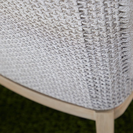 Modern European furniture - White Rope Outdoor Dining Chairs (2) - www.oroa.com