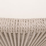 Modern European furniture - Beige Rope Dining Chairs (2) - www.oroa.com