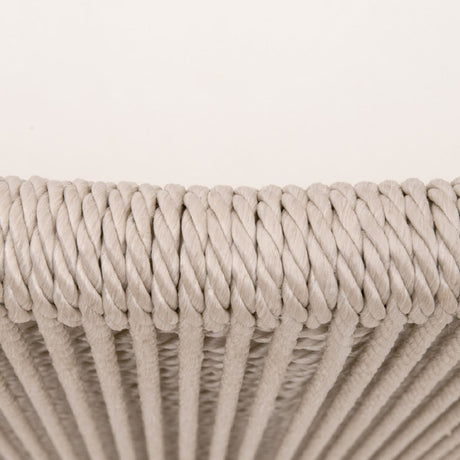 Modern European furniture - Beige Rope Dining Chairs (2) - www.oroa.com