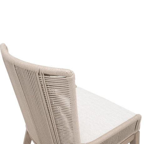 Modern European furniture - Beige Rope Outdoor Dining Chairs (2) - www.oroa.com