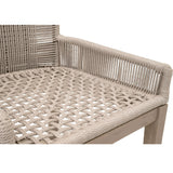Modern European furniture - Beige Rope Outdoor Counter Stool - www.oroa.com
