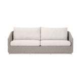 Modern European furniture - Taupe Oval Rope Outdoor Sofa - www.oroa.com