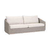 Modern European furniture - Taupe Oval Rope Outdoor Sofa - www.oroa.com
