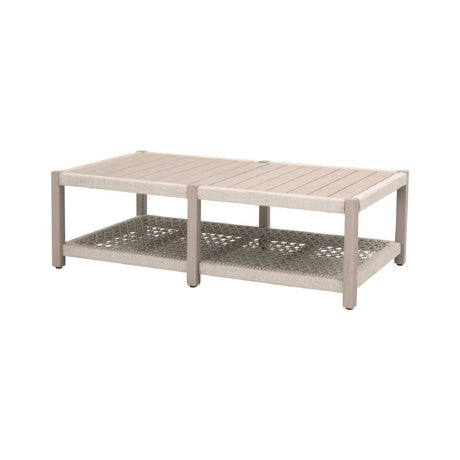 Slatted Teak Outdoor Coffee Table | Living Essentials Wrap