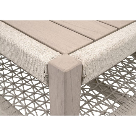 Slatted Teak Outdoor Coffee Table | Living Essentials Wrap