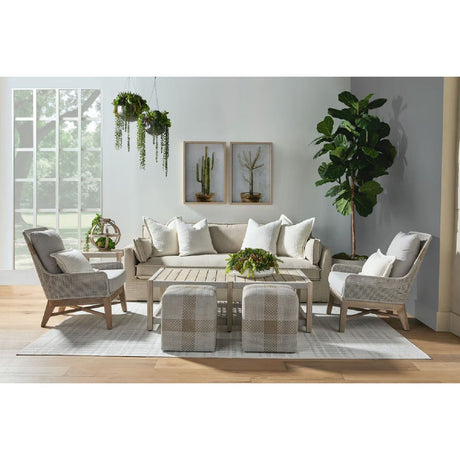 Slatted Teak Outdoor Coffee Table | Living Essentials Wrap