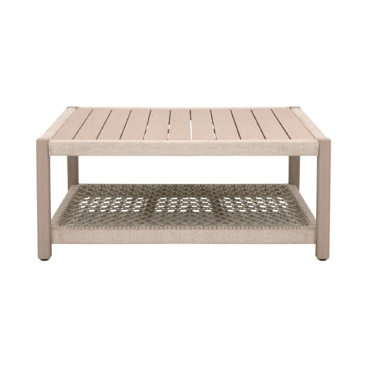 Teak Square Outdoor Coffee Table | Living Essentials Wrap