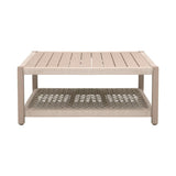 Teak Square Outdoor Coffee Table | Living Essentials Wrap