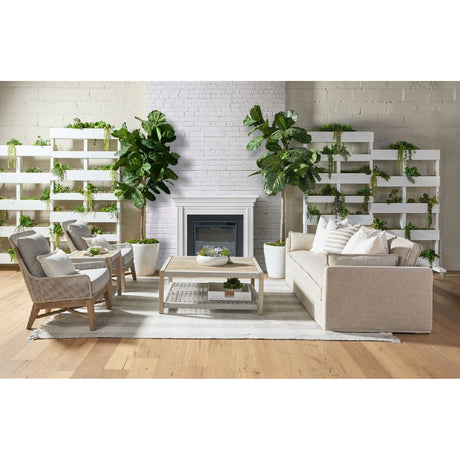 Teak Square Outdoor Coffee Table | Living Essentials Wrap