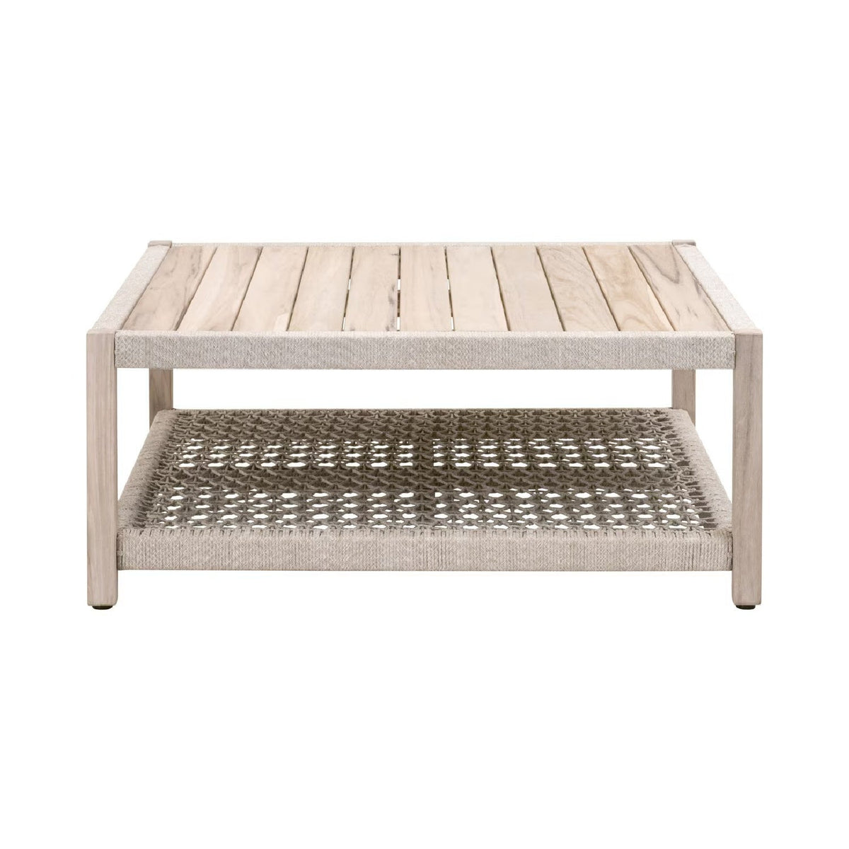 Teak Square Outdoor Coffee Table | Living Essentials Wrap