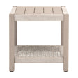 Modern European furniture - Teak Outdoor End Table - www.oroa.com
