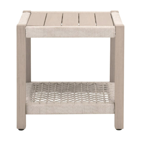 Modern European furniture - Teak Outdoor End Table - www.oroa.com