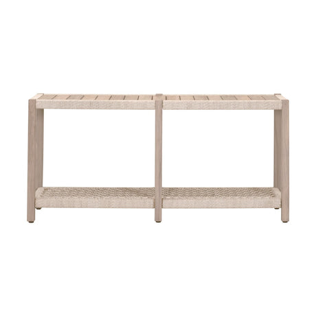 Modern European furniture - Teak Outdoor Console Table - www.oroa.com