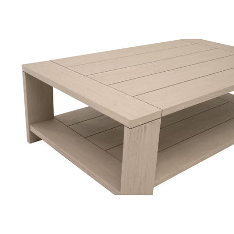 Modern European furniture - Teak Scandinavian Outdoor Coffee Table - www.oroa.com