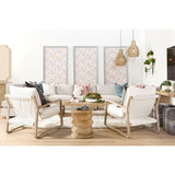 Modern European furniture - Woven Flat Rope Indoor/Outdoor Ottoman - www.oroa.com